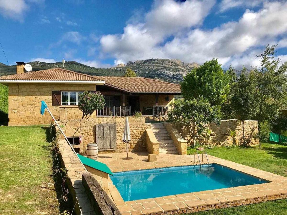 Sagastienea Villa Con Piscina Y Tenis En La Rioja Samaniego Ngoại thất bức ảnh