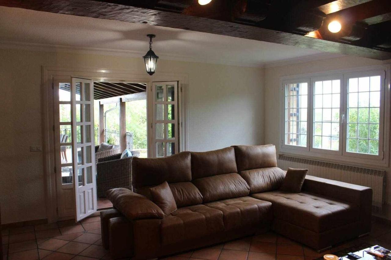 Sagastienea Villa Con Piscina Y Tenis En La Rioja Samaniego Ngoại thất bức ảnh