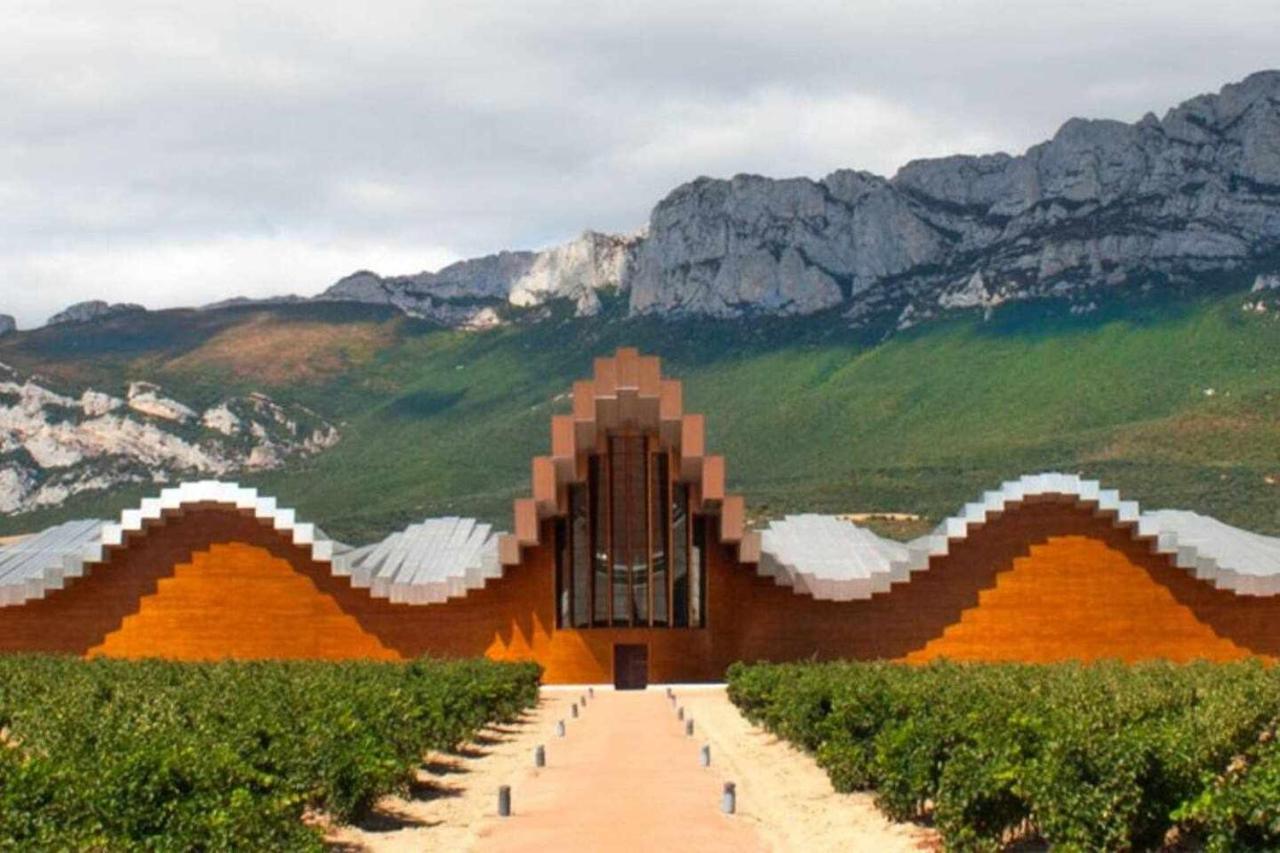 Sagastienea Villa Con Piscina Y Tenis En La Rioja Samaniego Ngoại thất bức ảnh